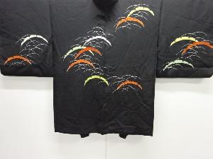 雪芝模様絵羽織